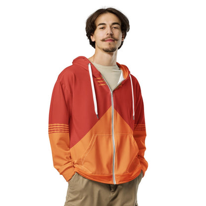 Aang Costume Unisex Zip-Up Hoodie