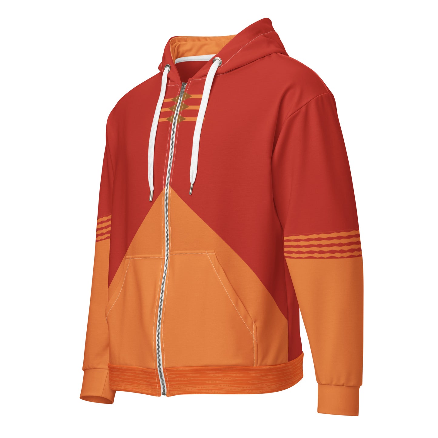 Aang Costume Unisex Zip-Up Hoodie