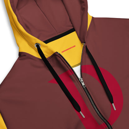 Matt Murdock Original Yellow Suit Costume Unisex Zip-Up Hoodie