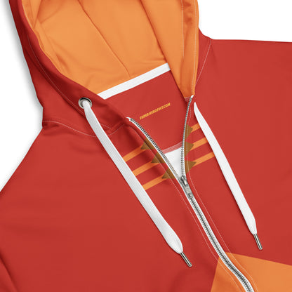 Aang Costume Unisex Zip-Up Hoodie