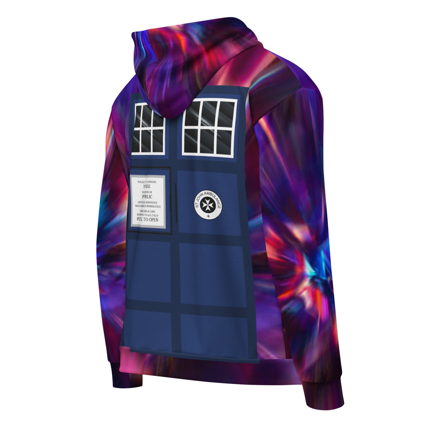 T.A.R.D.I.S Costume Unisex Zip-Up Hoodie