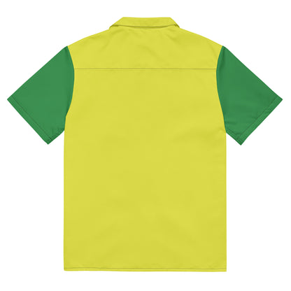 Robin Costume Short Sleeve Button Shirt