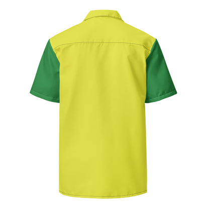 Robin Costume Short Sleeve Button Shirt