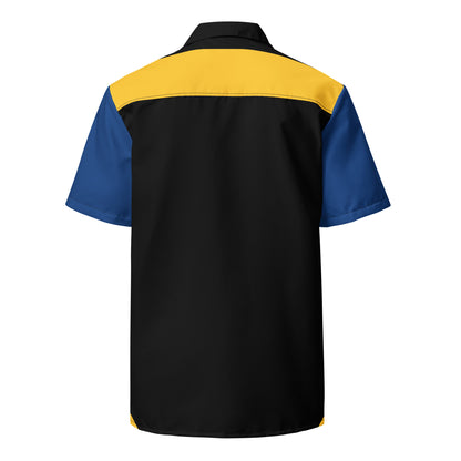 Wolverine Costume Short Sleeve Button Shirt