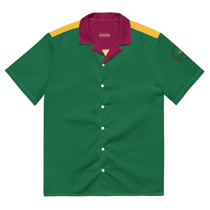 Vision Costume Short Sleeve Button Shirt