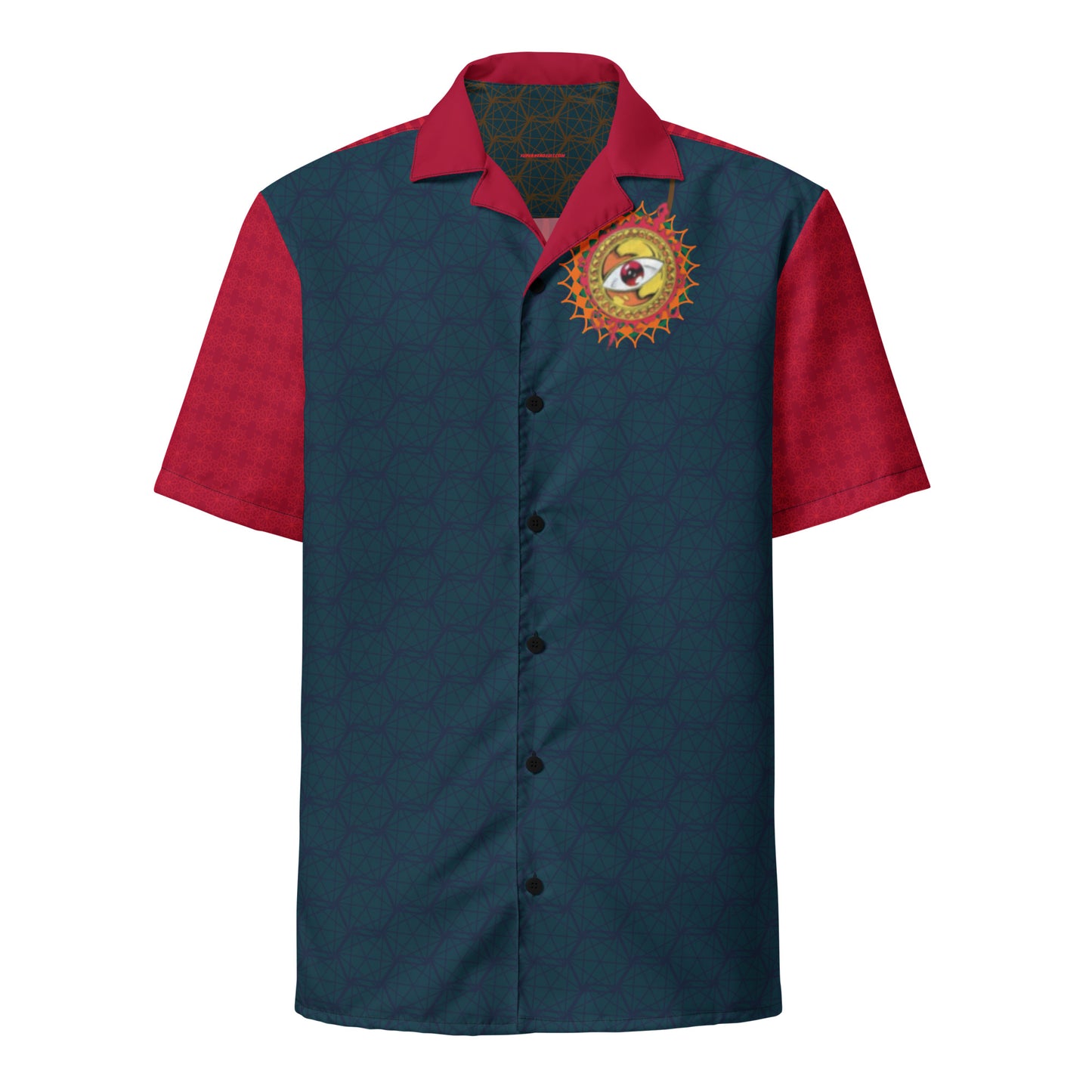 Strange Of Kamar-Taj Costume Short Sleeve Button Shirt