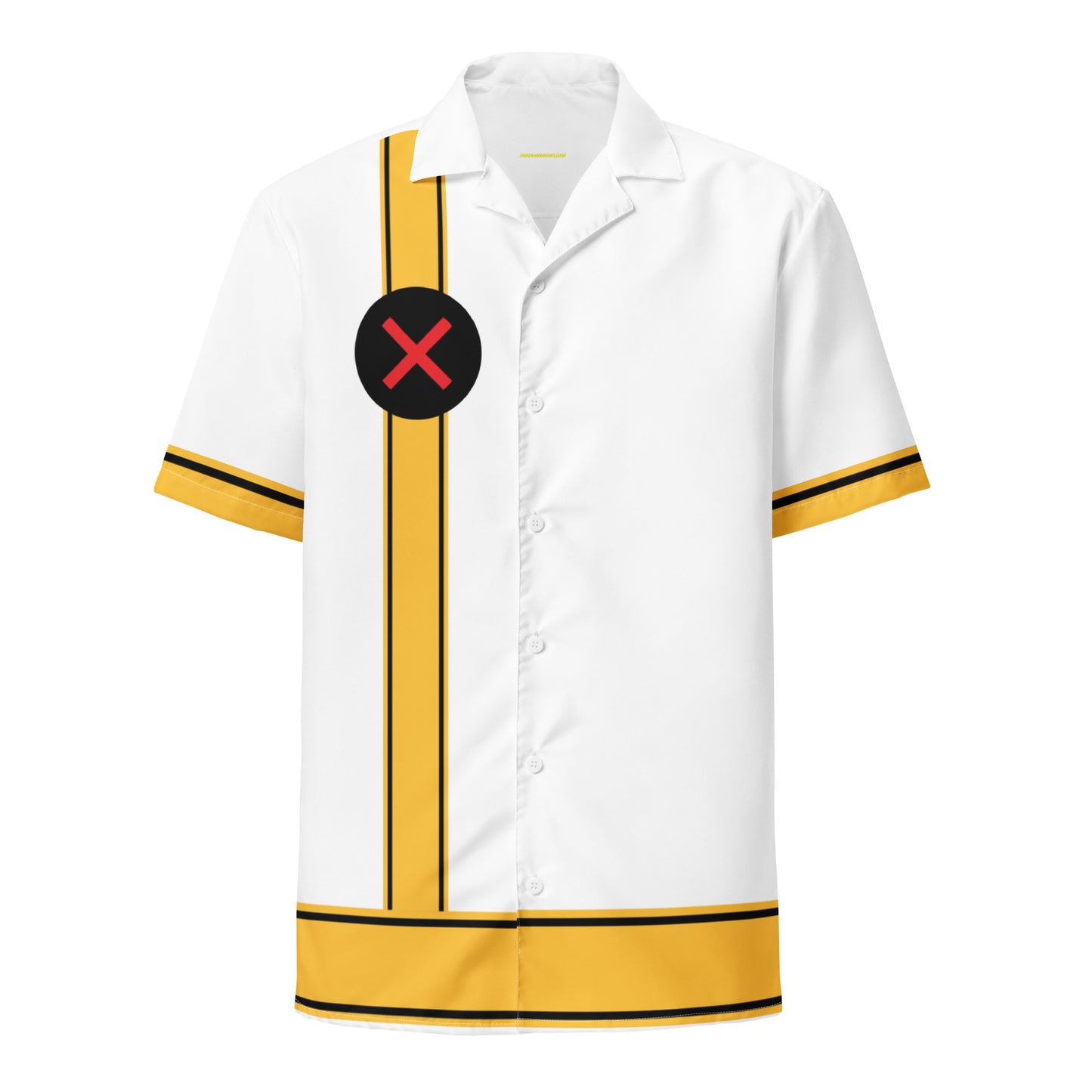 Storm (White Suit Variant) Costume Short Sleeve Button Shirt