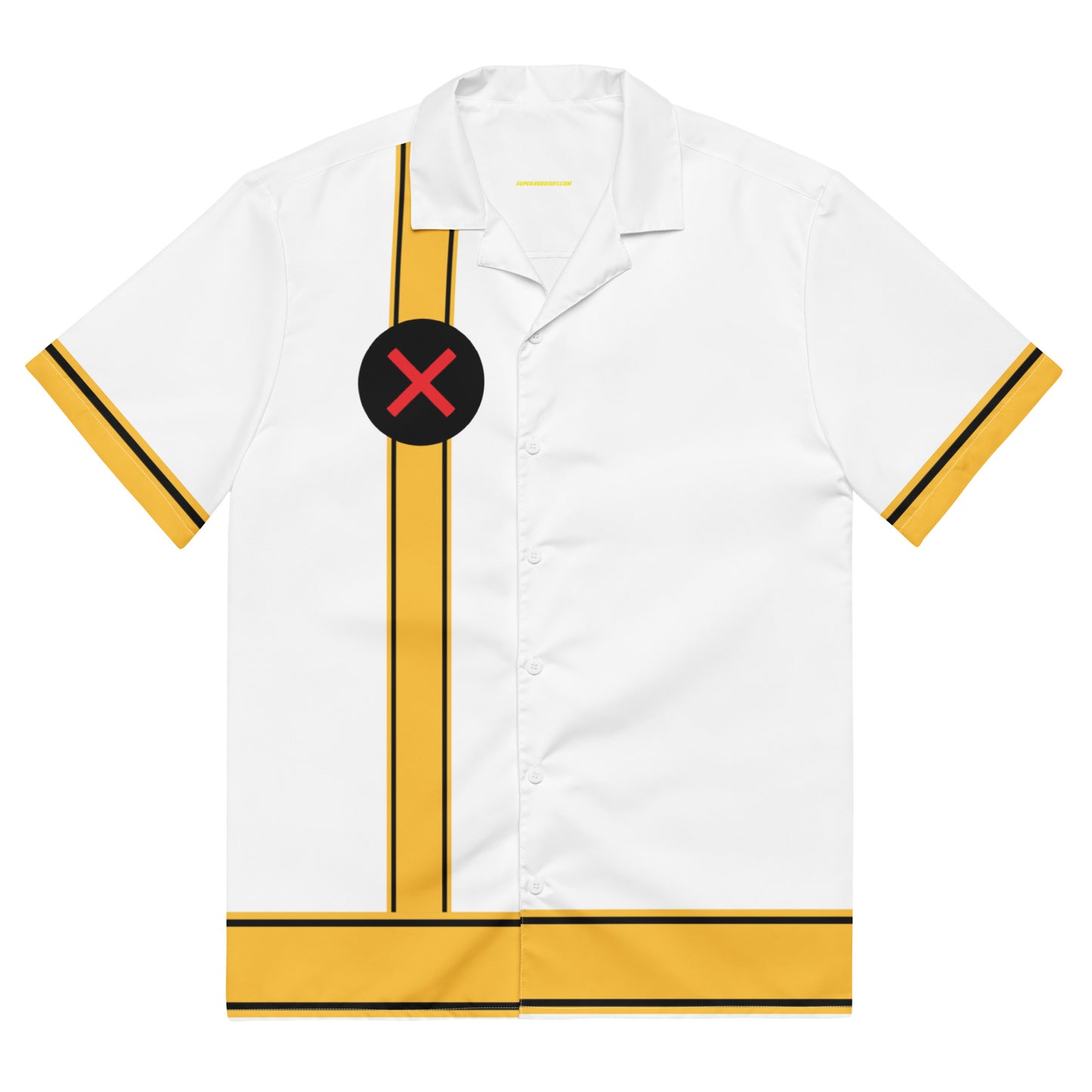 Storm (White Suit Variant) Costume Short Sleeve Button Shirt