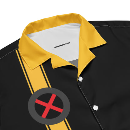 Storm (Black Suit Variant) Costume Short Sleeve Button Shirt