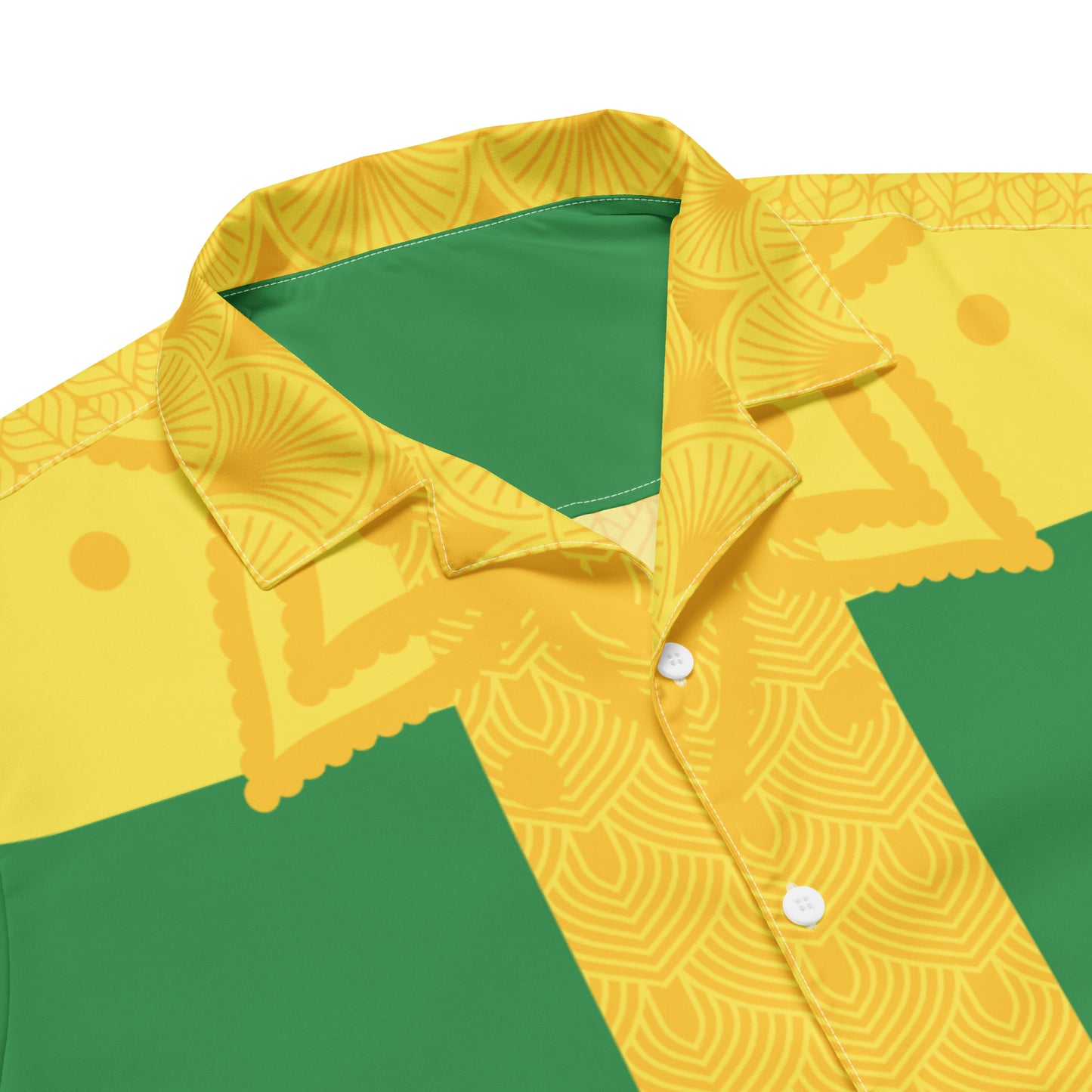 Classic Loki Costume Short Sleeve Button Shirt