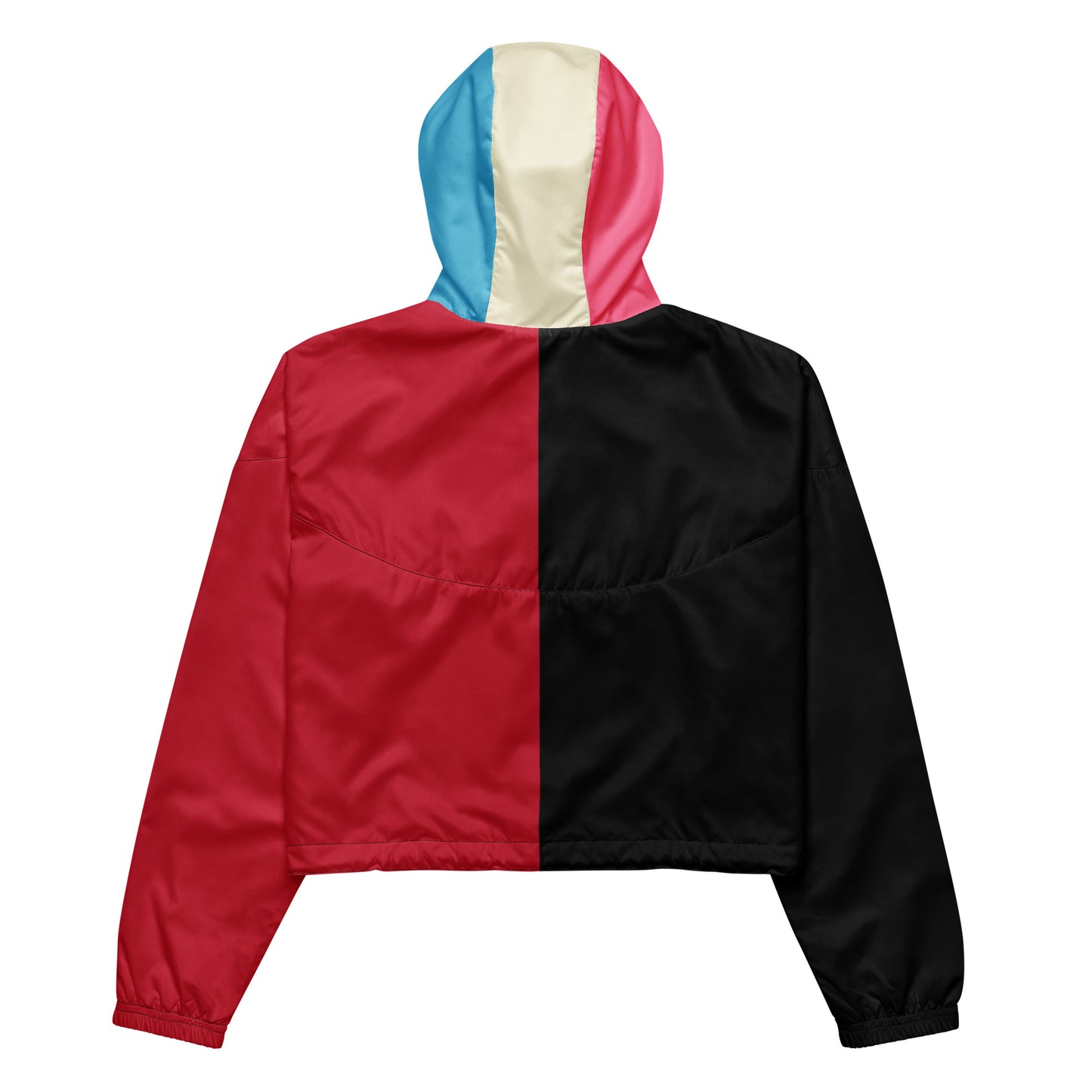 Harley Quinn Costume Half Zip Windbreaker