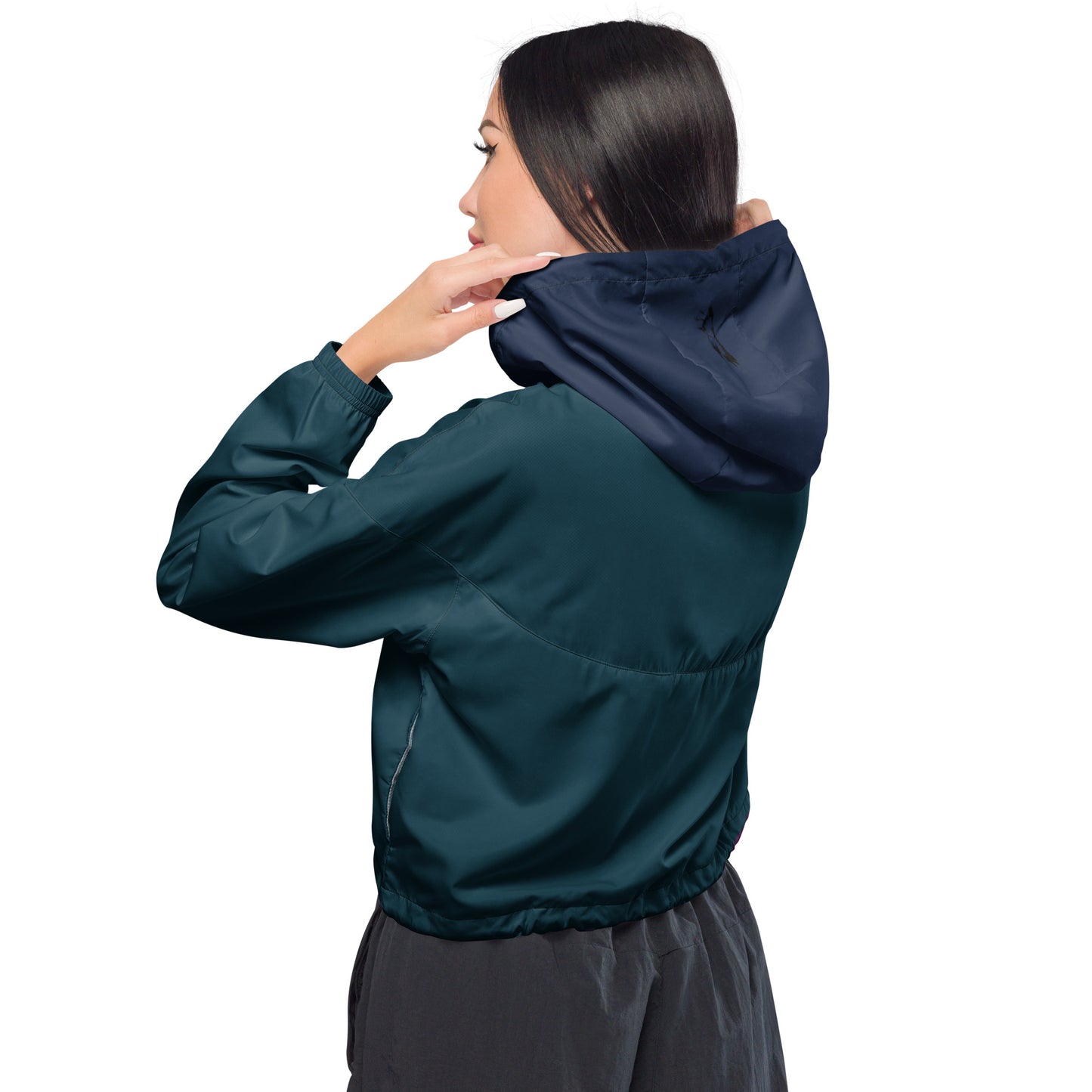 Raven Costume Half Zip Windbreaker