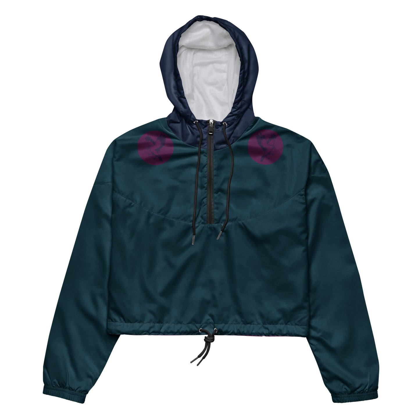 Raven Costume Half Zip Windbreaker