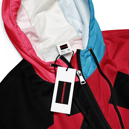 Harley Quinn Costume Half Zip Windbreaker