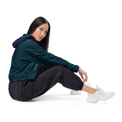 Raven Costume Half Zip Windbreaker