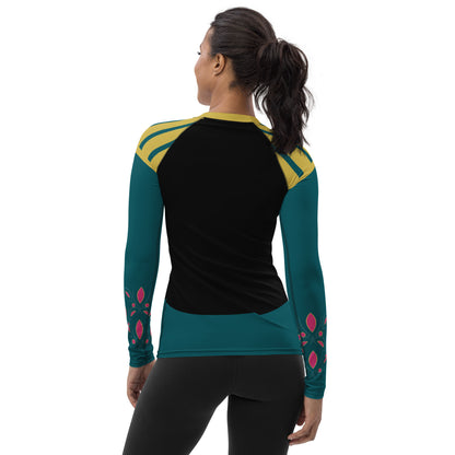 Ice Princess Women's Rash Guard