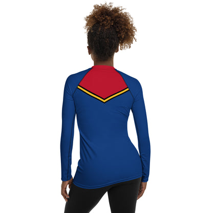 Captain Carol Danvers Women's Rash Guard