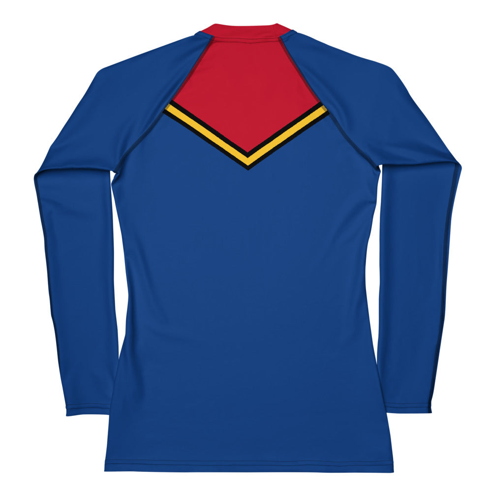 Captain Carol Danvers Women's Rash Guard