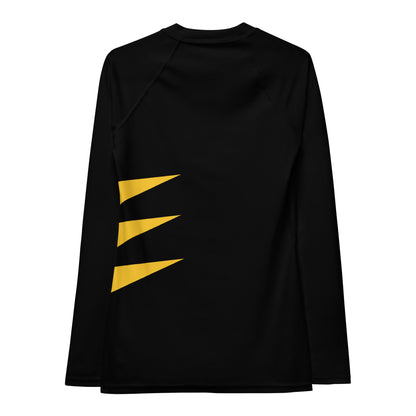 Wolverine (Black and Yellow) Women's Rash Guard