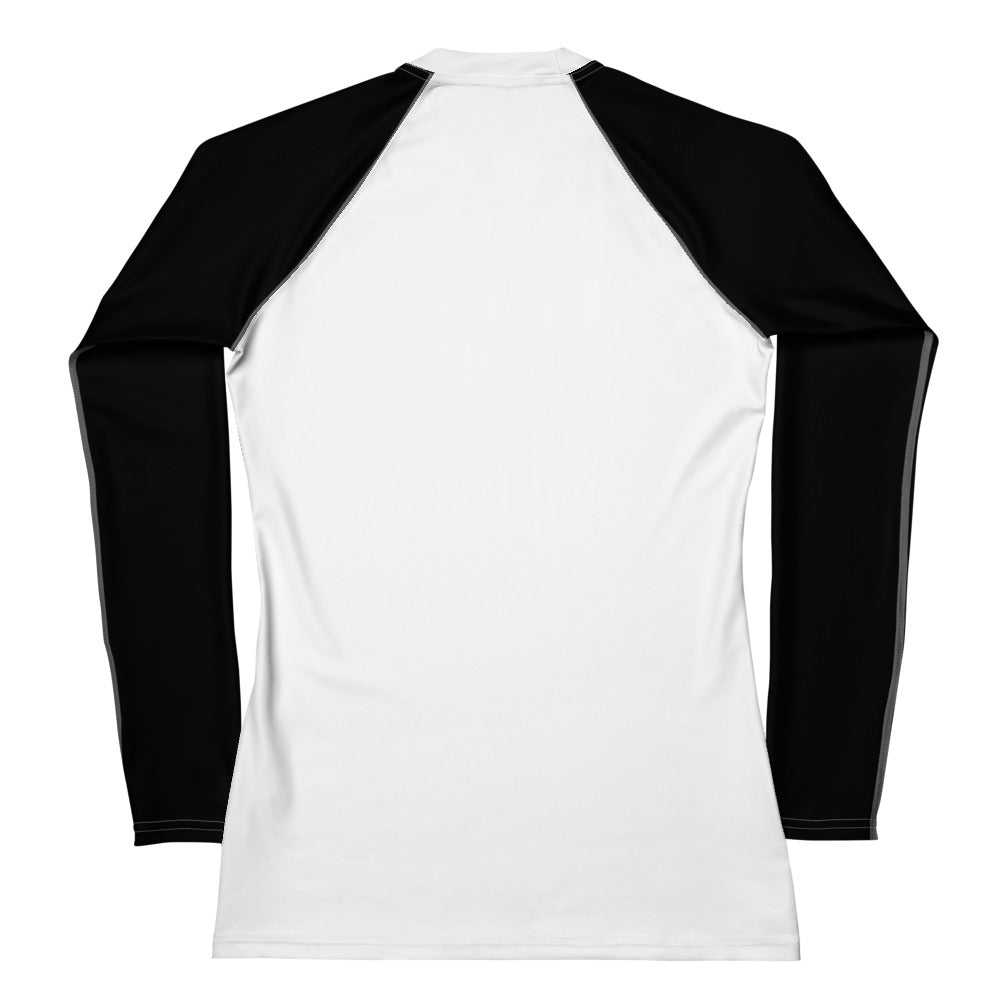 Deadpool Katanas (White) Women's Rash Guard