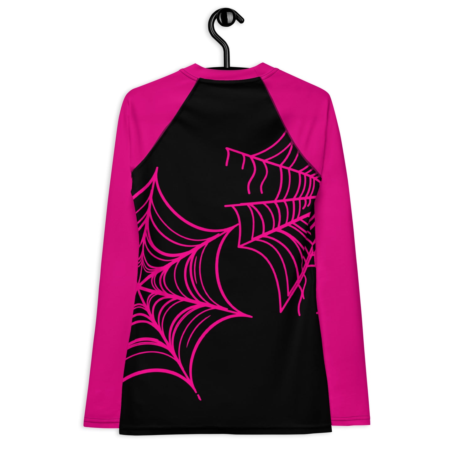 Spider-Gwen Webs (Black) Women's Rash Guard