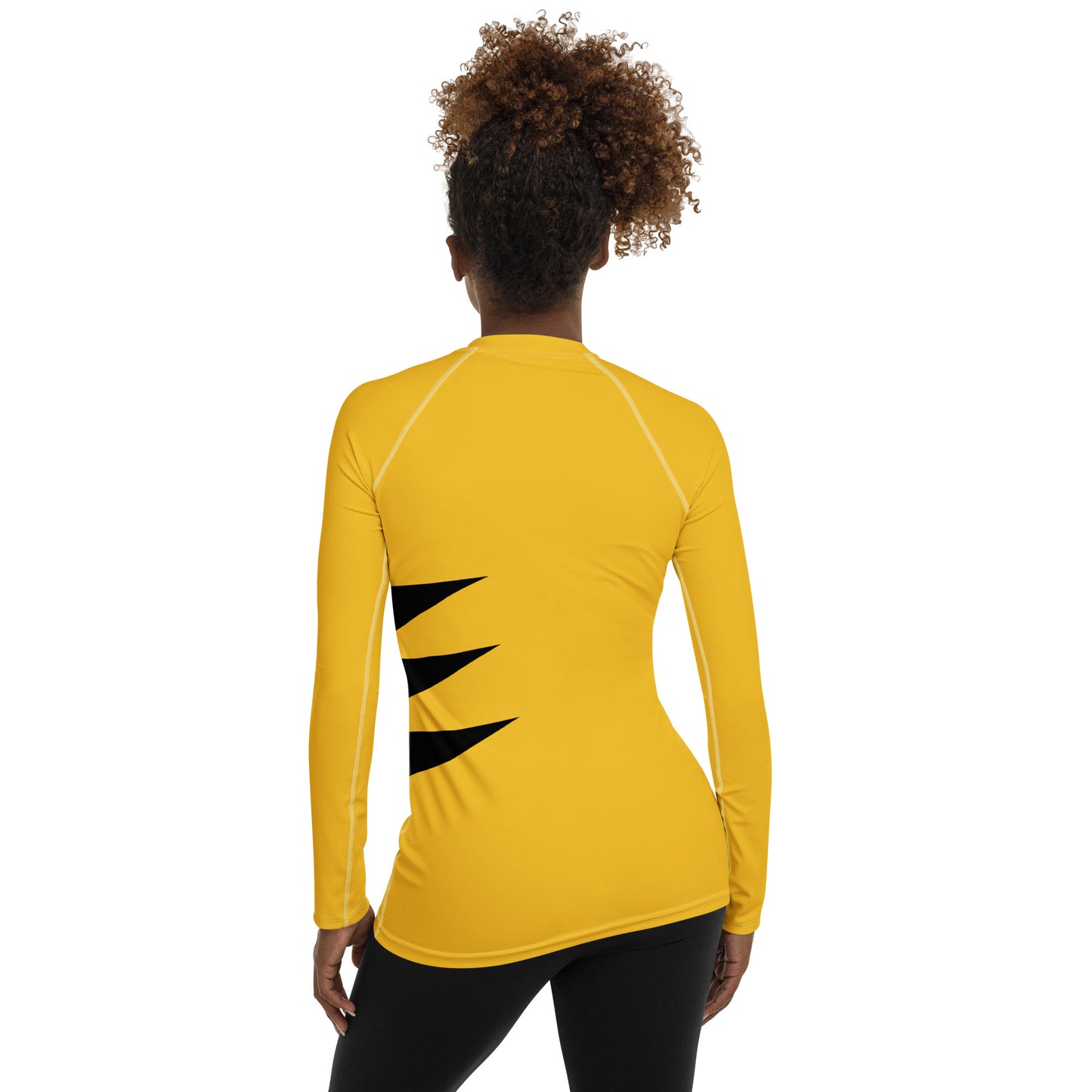 Wolverine (Yellow and Black) Women's Rash Guard