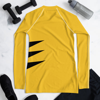 Wolverine (Yellow and Black) Women's Rash Guard