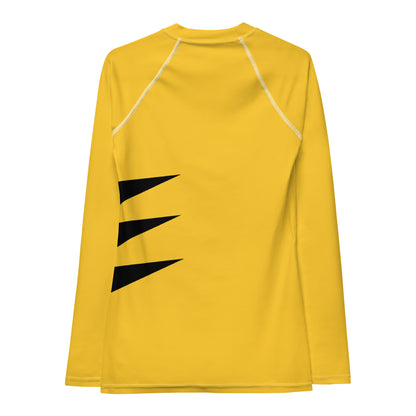 Wolverine (Yellow and Black) Women's Rash Guard