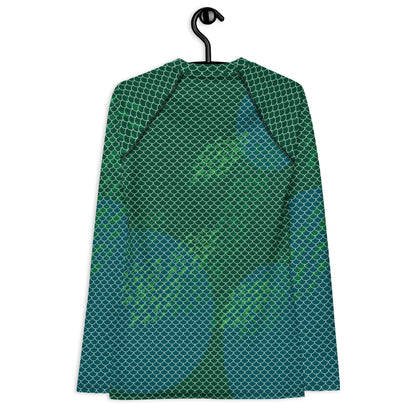 Mermaid Scales Women's Rash Guard