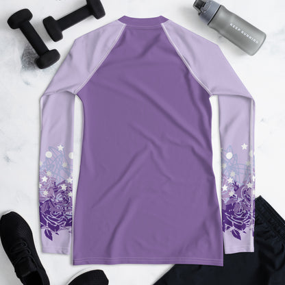 Purple Princess Women's Rash Guard