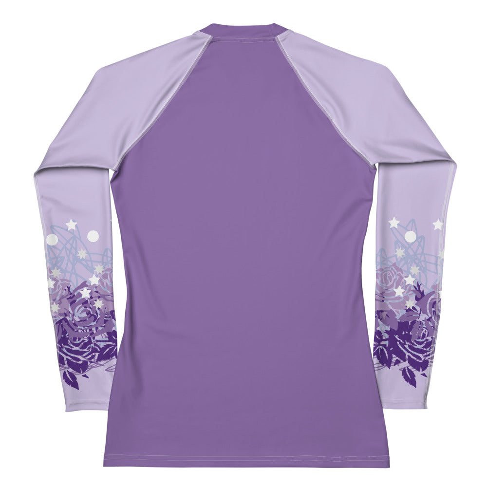 Purple Princess Women's Rash Guard