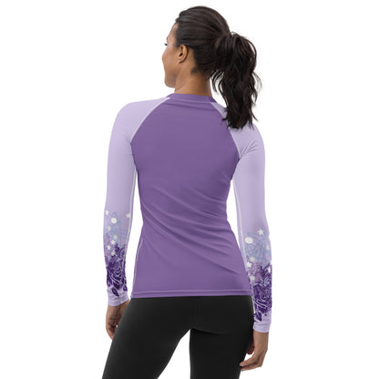 Purple Princess Women's Rash Guard