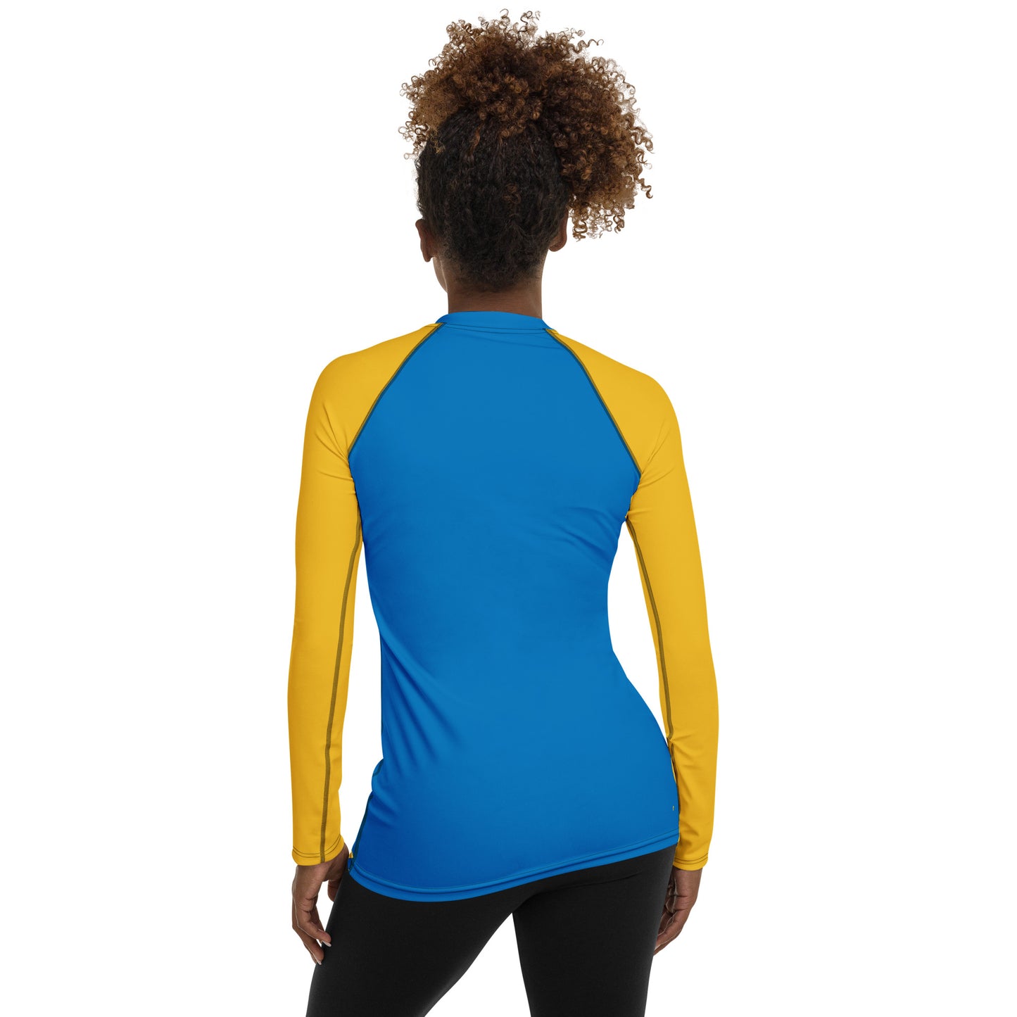 Xavier's School "Blue and Gold" Women's Rash Guard