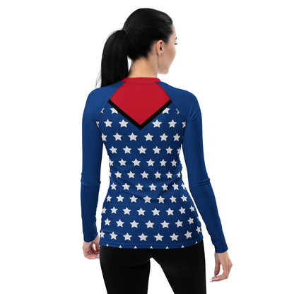 Diana Prince Women's Rash Guard