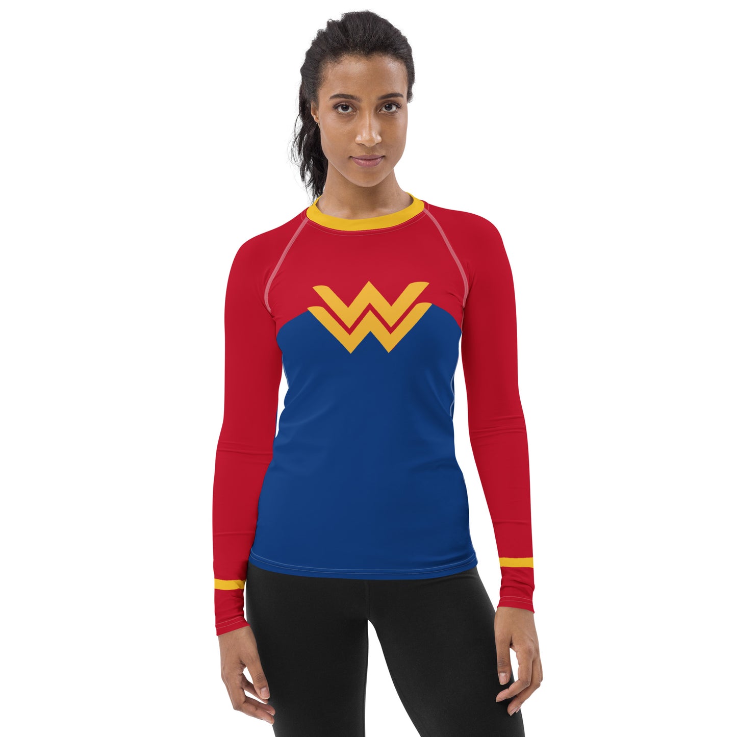 Diana Prince 1990's Women's Rash Guard