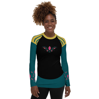 Ice Princess Women's Rash Guard