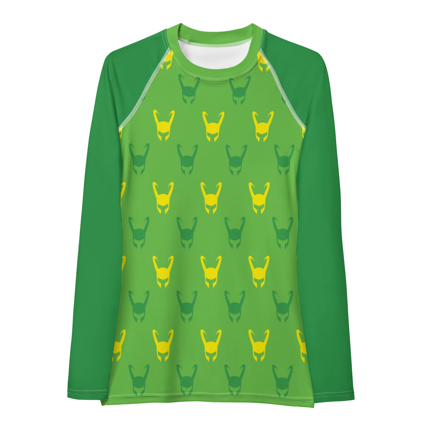 Loki Helmet (Green) Women's Rash Guard