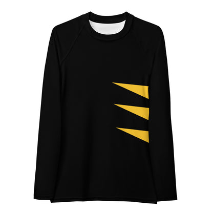 Wolverine (Black and Yellow) Women's Rash Guard