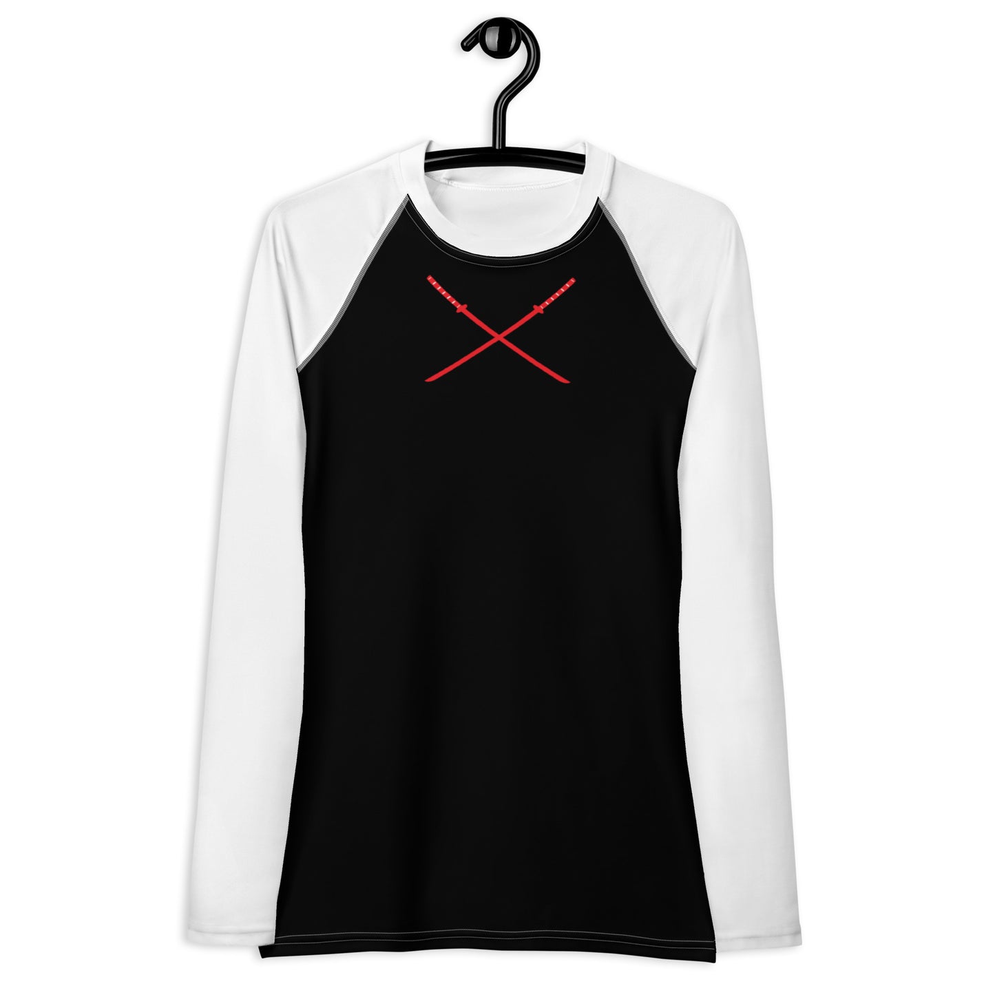 Deadpool Katanas (Black) Women's Rash Guard