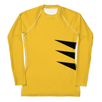 Wolverine (Yellow and Black) Women's Rash Guard