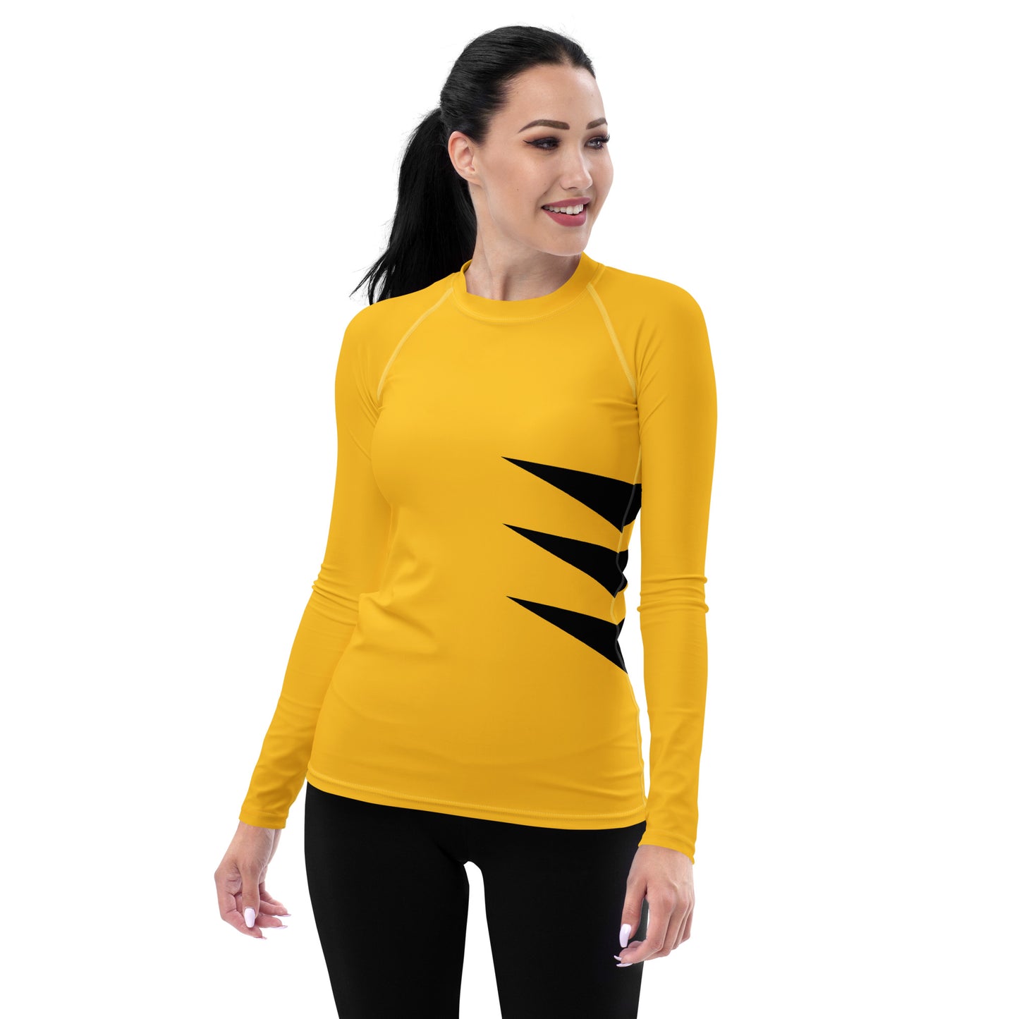 Wolverine (Yellow and Black) Women's Rash Guard