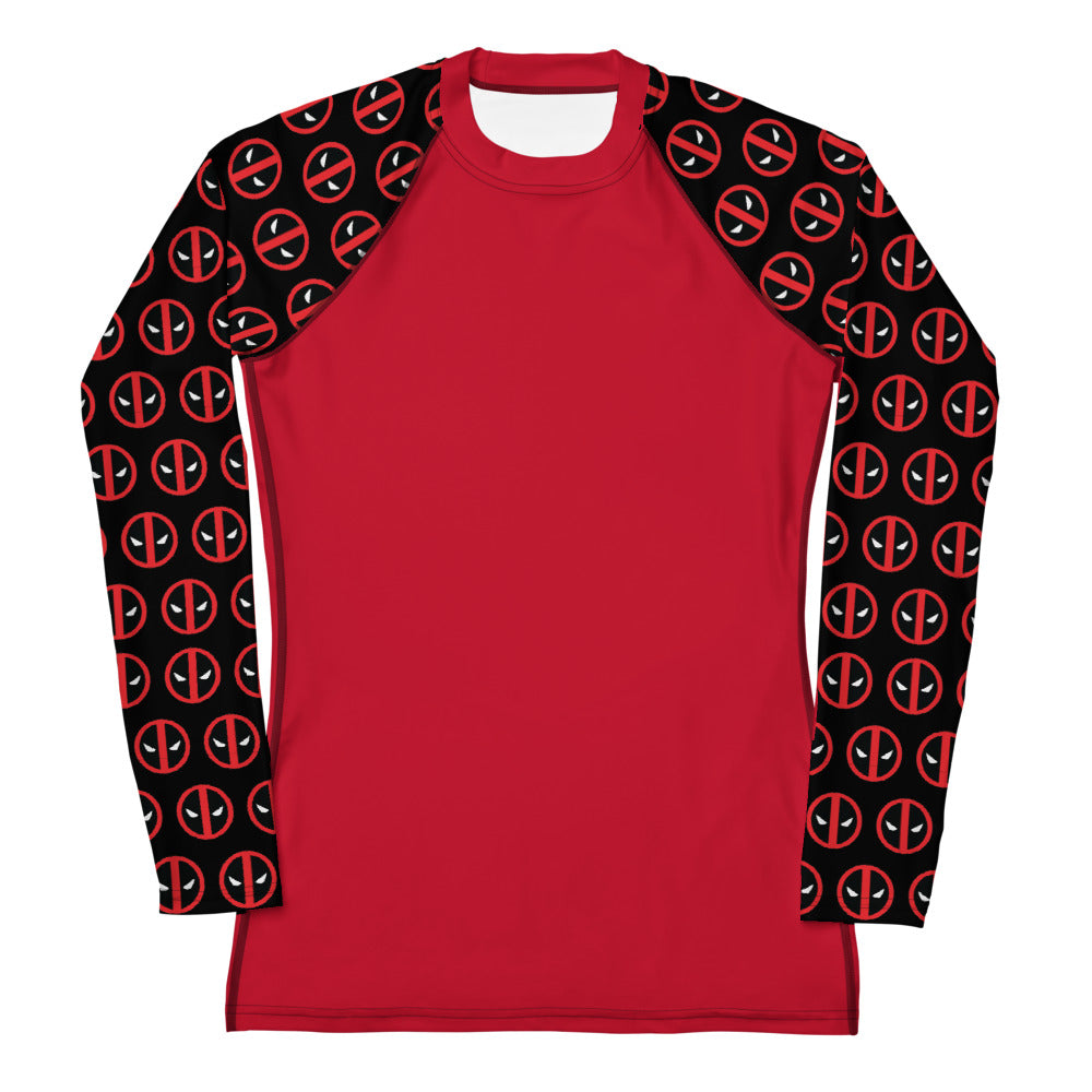 Deadpool Sleeves Women's Rash Guard