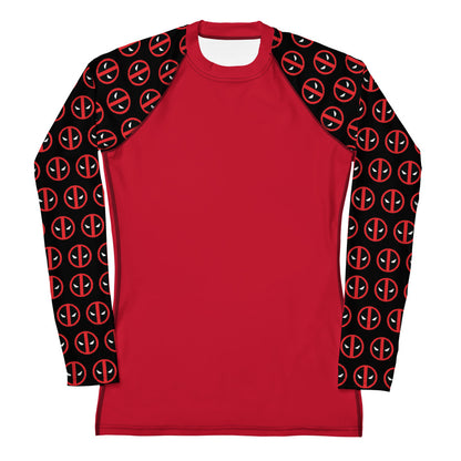 Deadpool Sleeves Women's Rash Guard