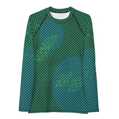 Mermaid Scales Women's Rash Guard