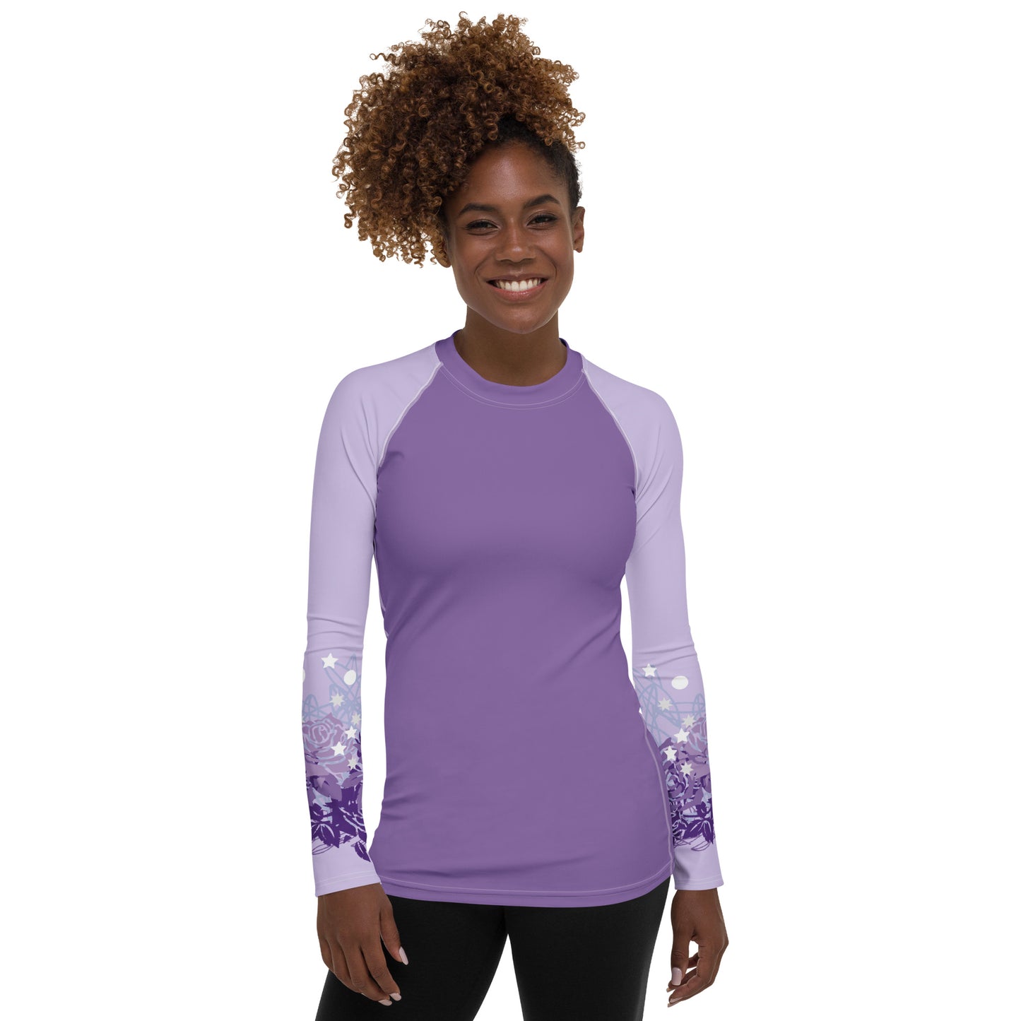 Purple Princess Women's Rash Guard