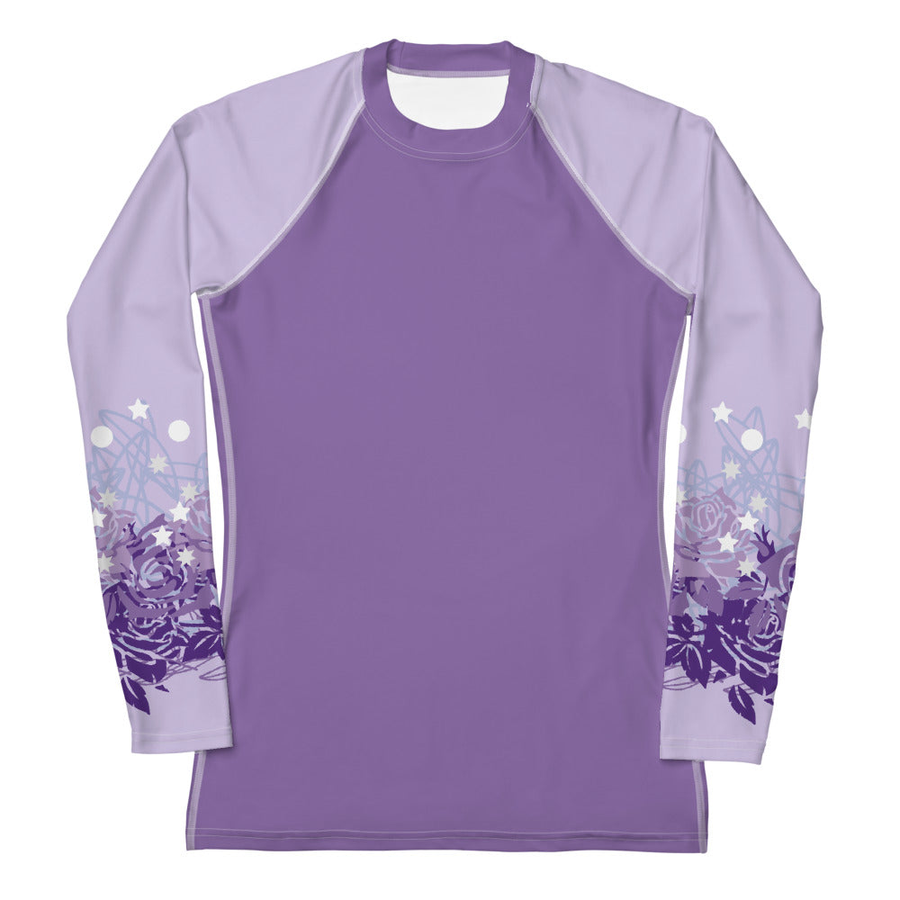 Purple Princess Women's Rash Guard