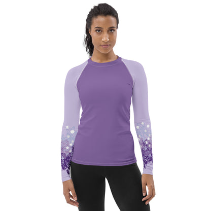 Purple Princess Women's Rash Guard