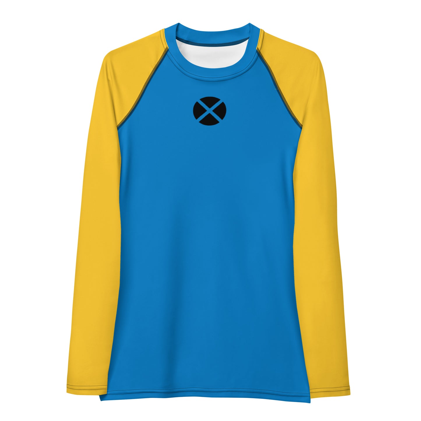 Xavier's School "Blue and Gold" Women's Rash Guard