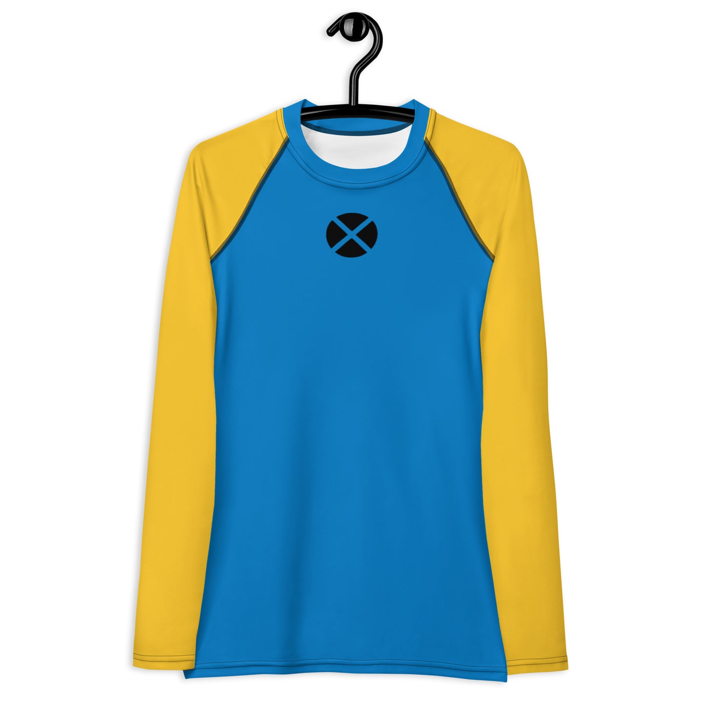 Xavier's School "Blue and Gold" Women's Rash Guard