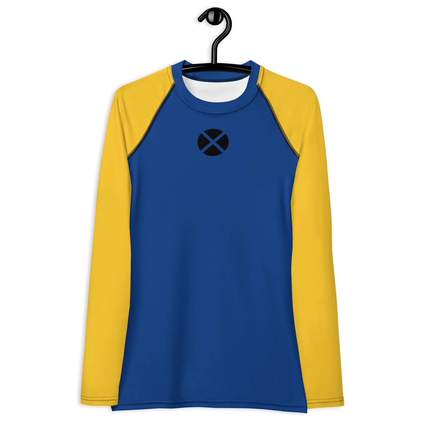 Xavier's School "Blue and Gold" (Dark) Women's Rash Guard